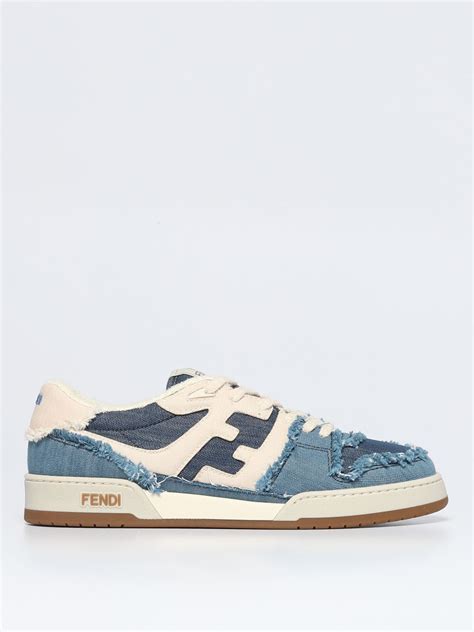 fendi shoe|fendi denim shoes.